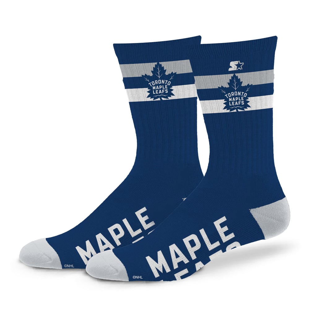 Toronto Maple Leafs Starter Unisex Team Color Two-Stripe Crew Socks