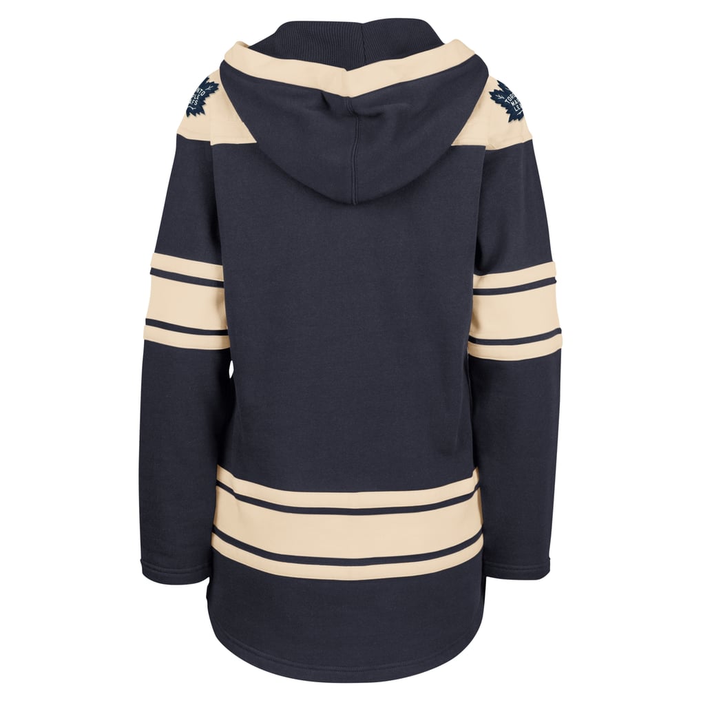  Toronto Maple Leafs '47 Women's Superior Lacer Pullover Hoodie - Navy