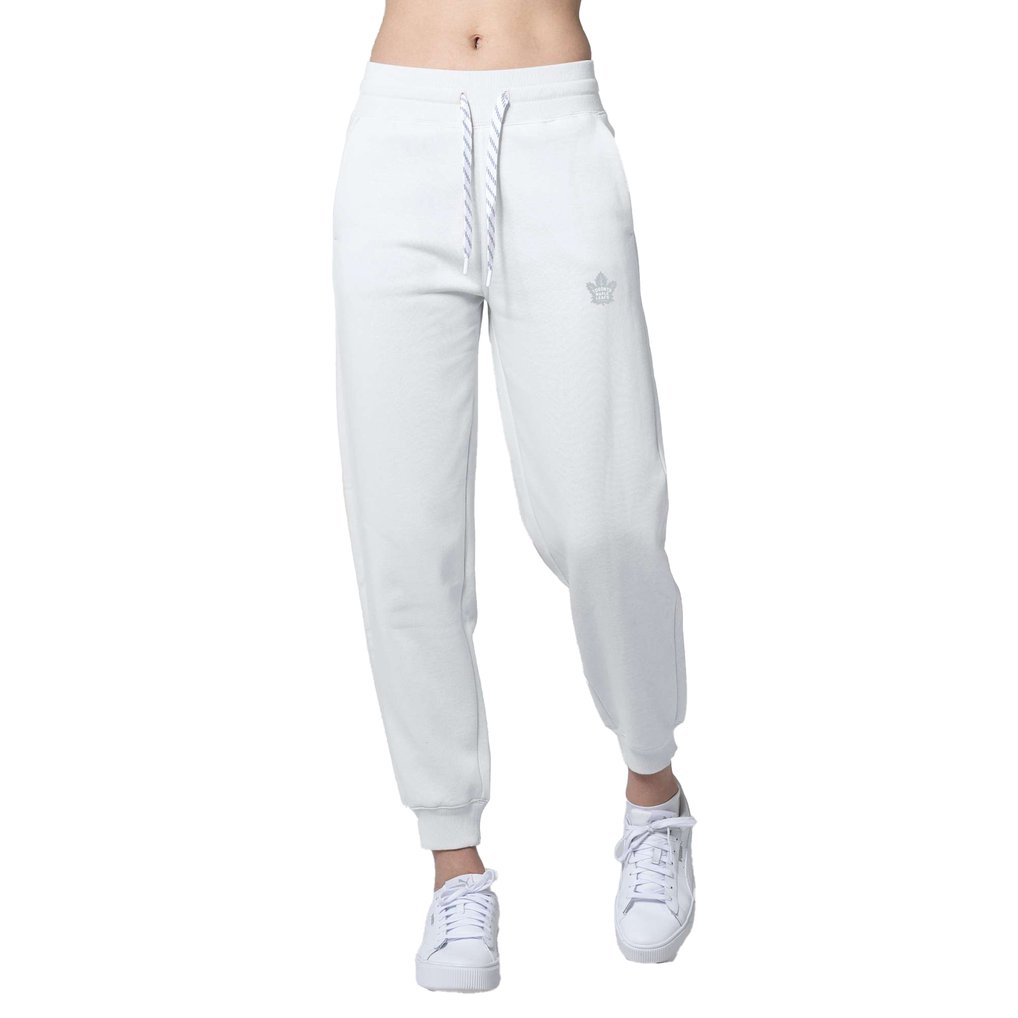 Toronto Maple Leafs Levelwear Women's Gardinia Core Sweatpants - White