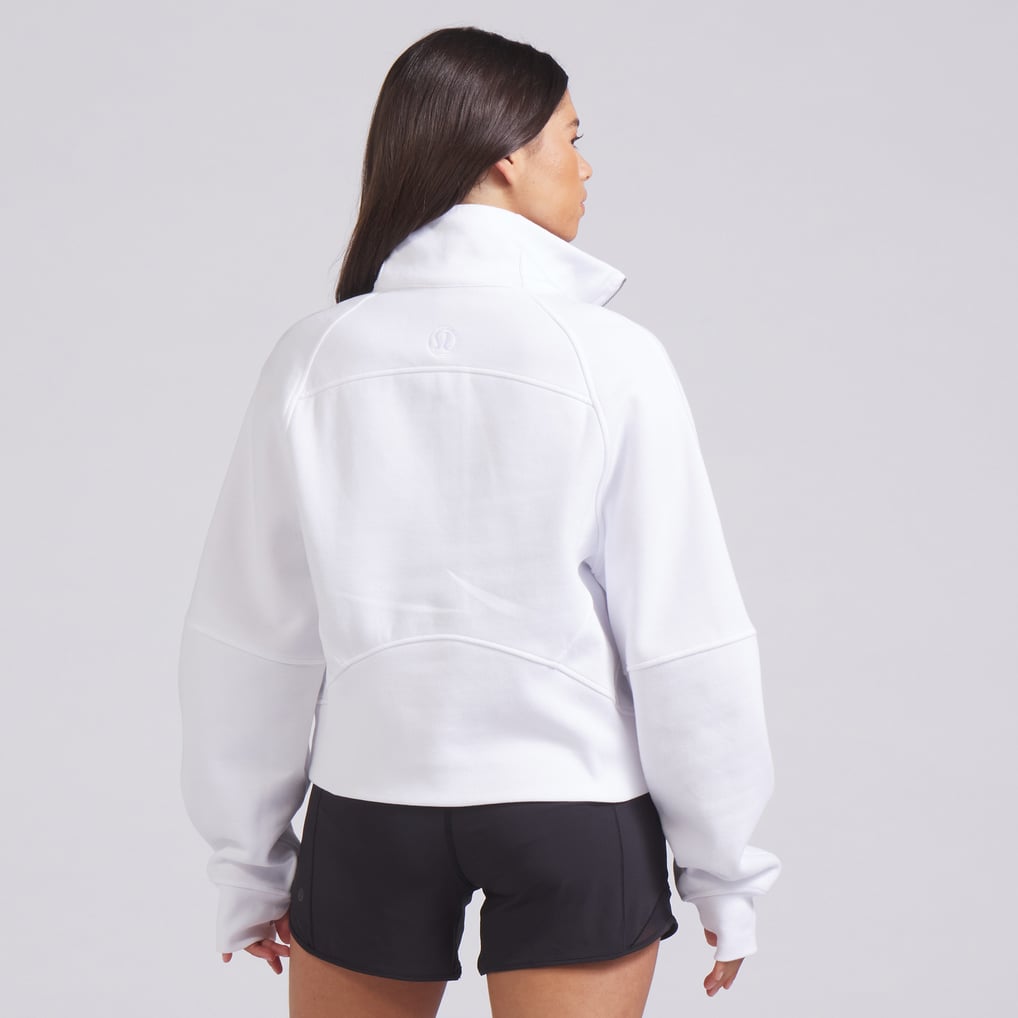 Toronto Maple Leafs lululemon Women's Scuba Oversized Half Zip Top - White