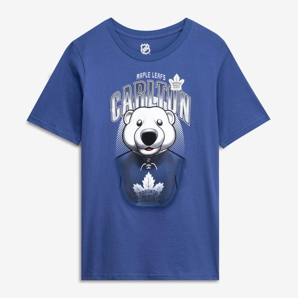  Toronto Maple Leafs Outerstuff Youth Mascot Highlight T-Shirt - Blue