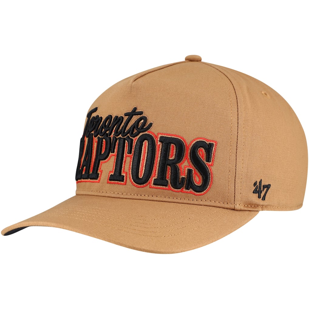 Toronto Raptors '47 Barnes Hitch Adjustable Hat - Tan