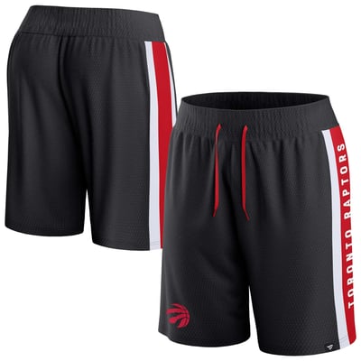 Toronto Raptors Fanatics Referee Iconic Mesh Shorts - Black
