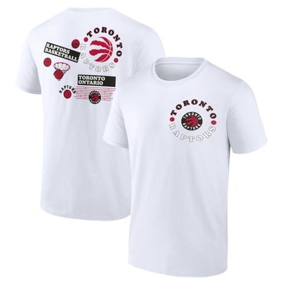 Toronto Raptors Fanatics Street Collective T-Shirt - White