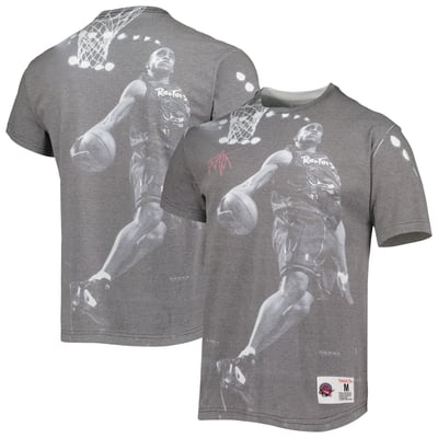 Vince Carter Toronto Raptors Mitchell & Ness Above The Rim T-Shirt - Heather Gray