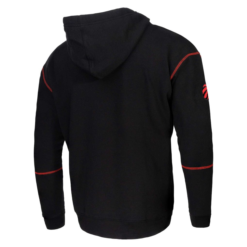 Toronto Raptors Stadium Essentials Monument Pullover Hoodie - Black