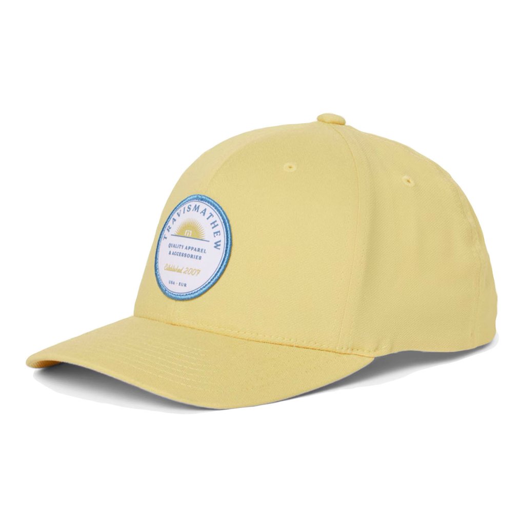TravisMathew Ferry Flight Adjustable Hat - Yellow