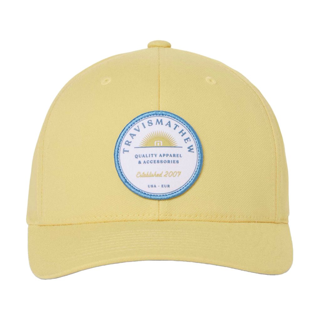 TravisMathew Ferry Flight Adjustable Hat - Yellow