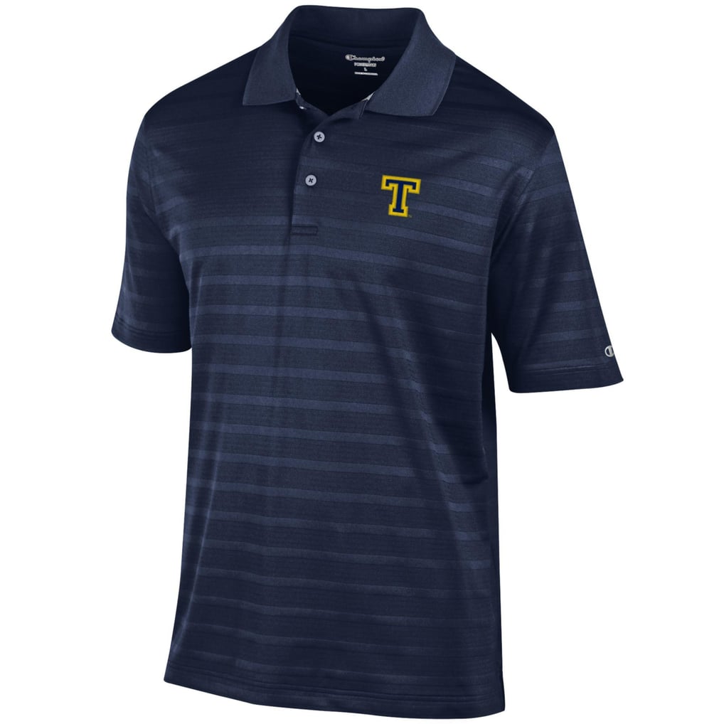 Trinity Bantams Champion Relaxed Fit Textured Solid Polo - Navy