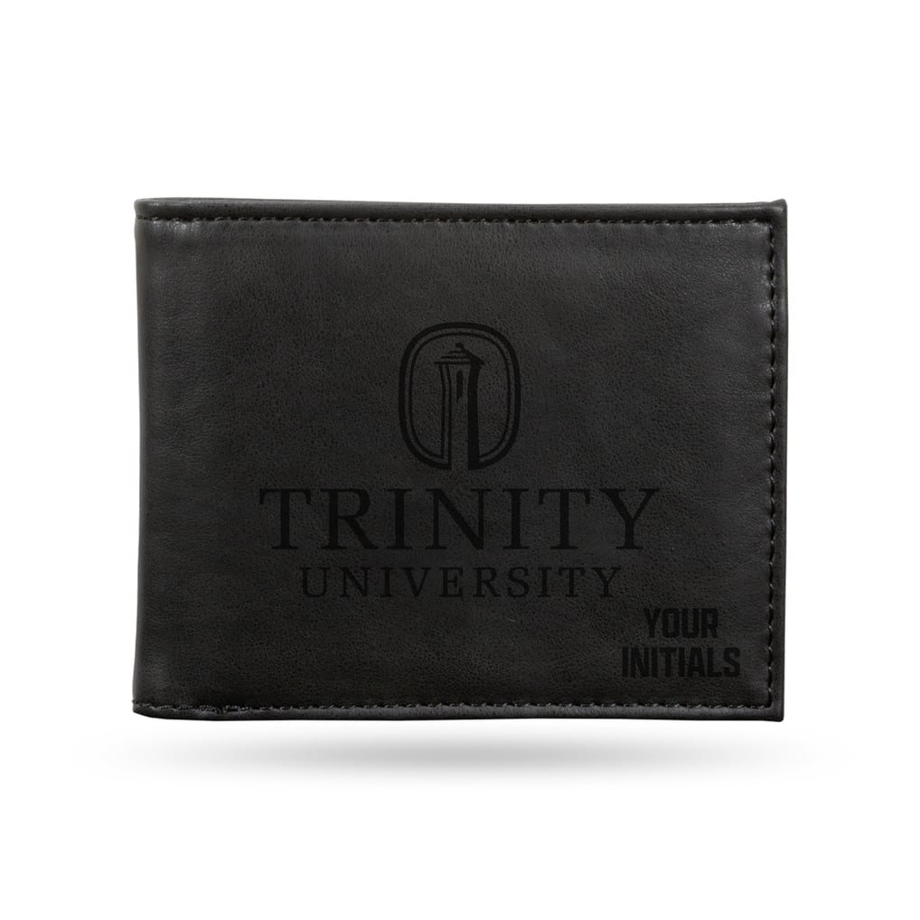 Trinity Tigers Personalized Billfold Wallet - Black