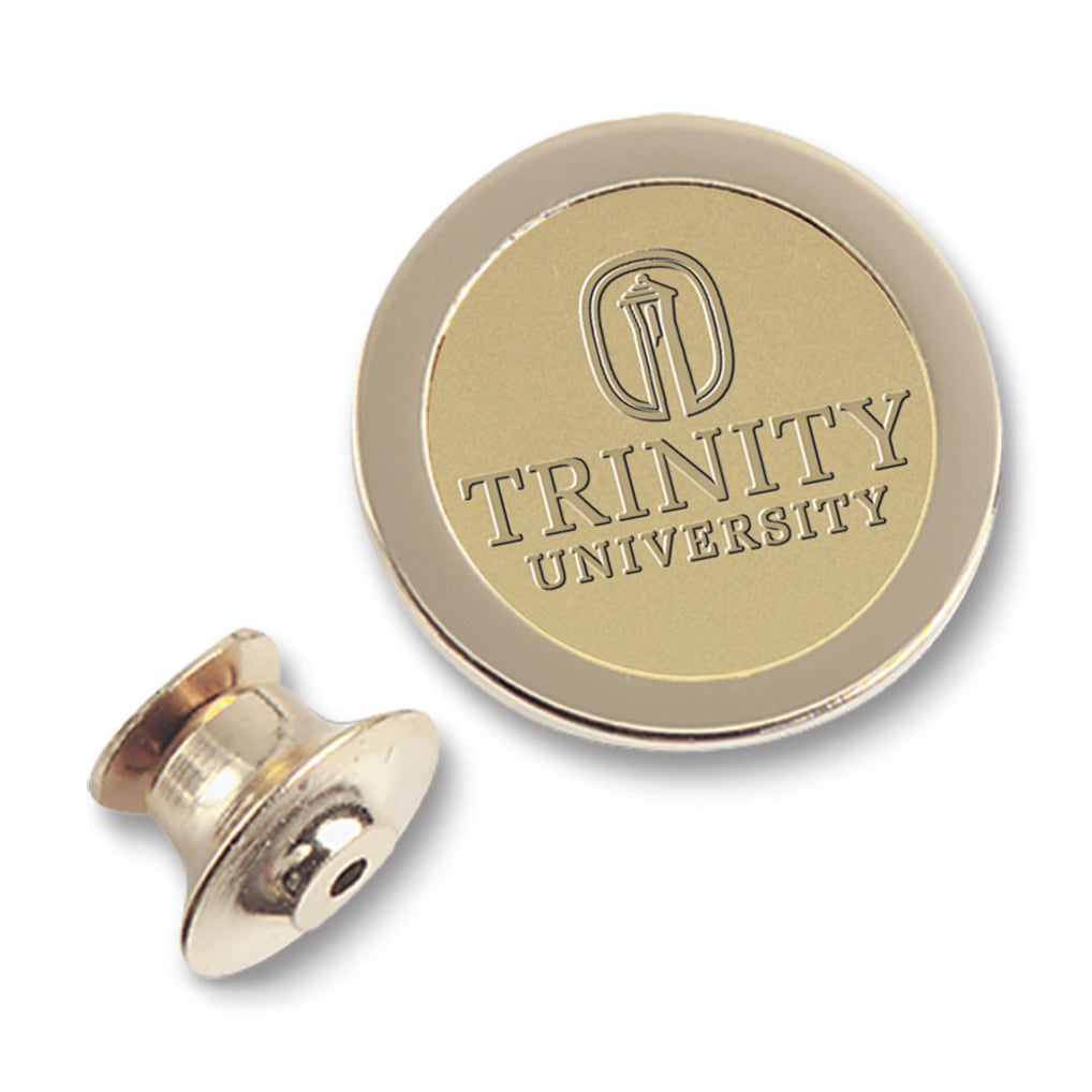 Trinity Tigers Logo Lapel Pin - Gold