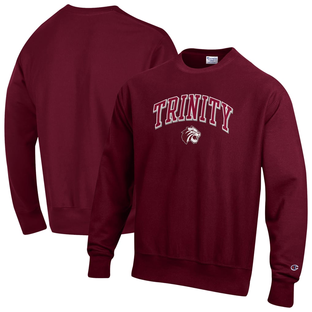 Trinity Tigers Champion Reverse Weave Sweatshirt - Maroon