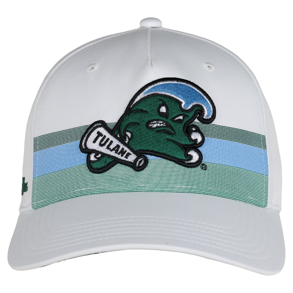 Tulane Green Wave Ahead Unisex The Sideline Adjustable Hat - White