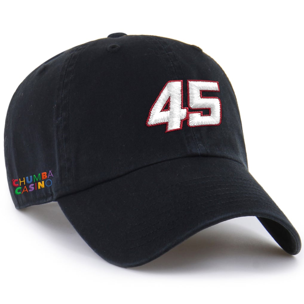  Tyler Reddick '47  Clean Up Adjustable Hat - Black