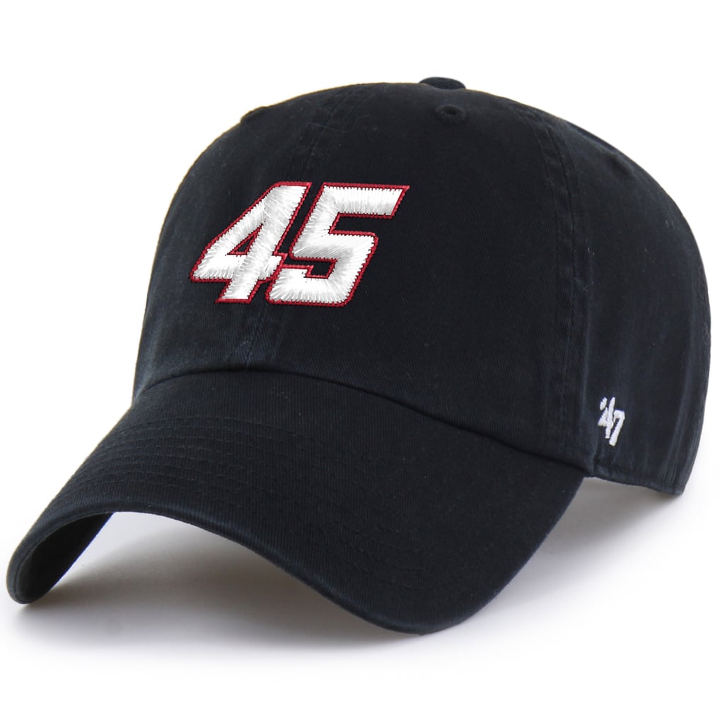  Tyler Reddick '47  Clean Up Adjustable Hat - Black
