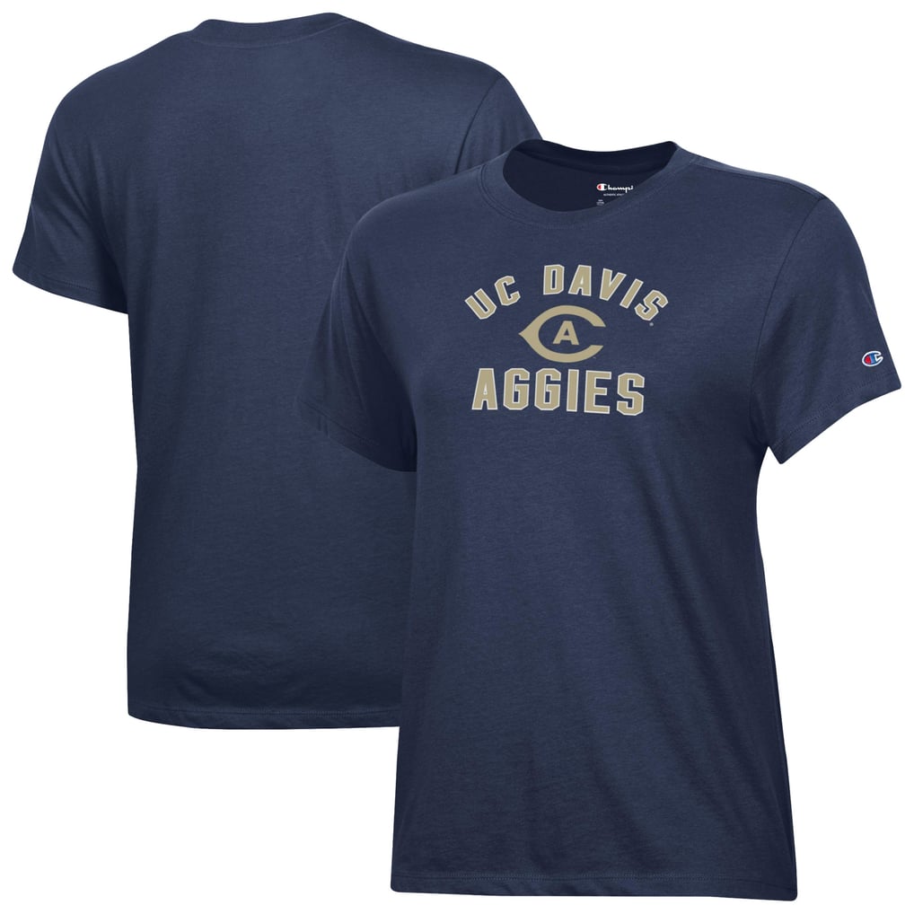  UC Davis Aggies Champion Women's Core T-Shirt - Navy