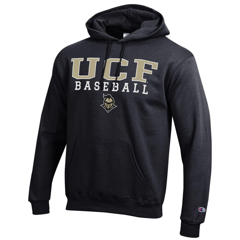  UCF Knights Champion Stack Baseball Powerblend Pullover Hoodie - Black