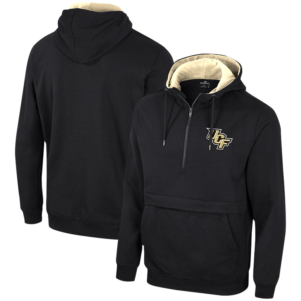 UCF Knights Colosseum Team Half-Zip Pullover Hoodie - Black
