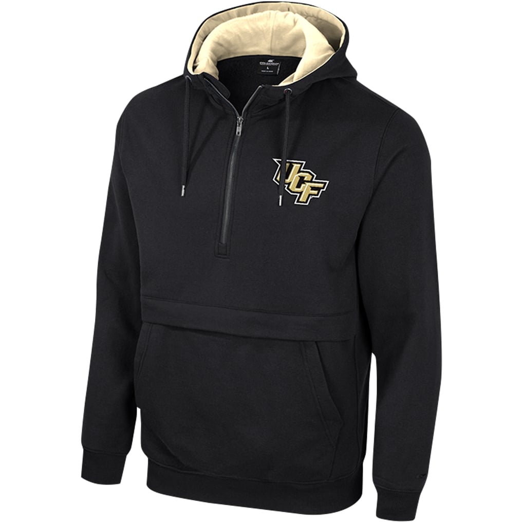 UCF Knights Colosseum Team Half-Zip Pullover Hoodie - Black