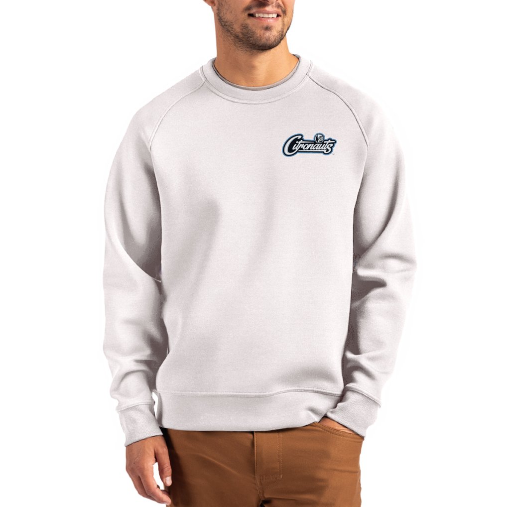 UCF Knights Cutter & Buck Roam Recycled Pullover - Gray
