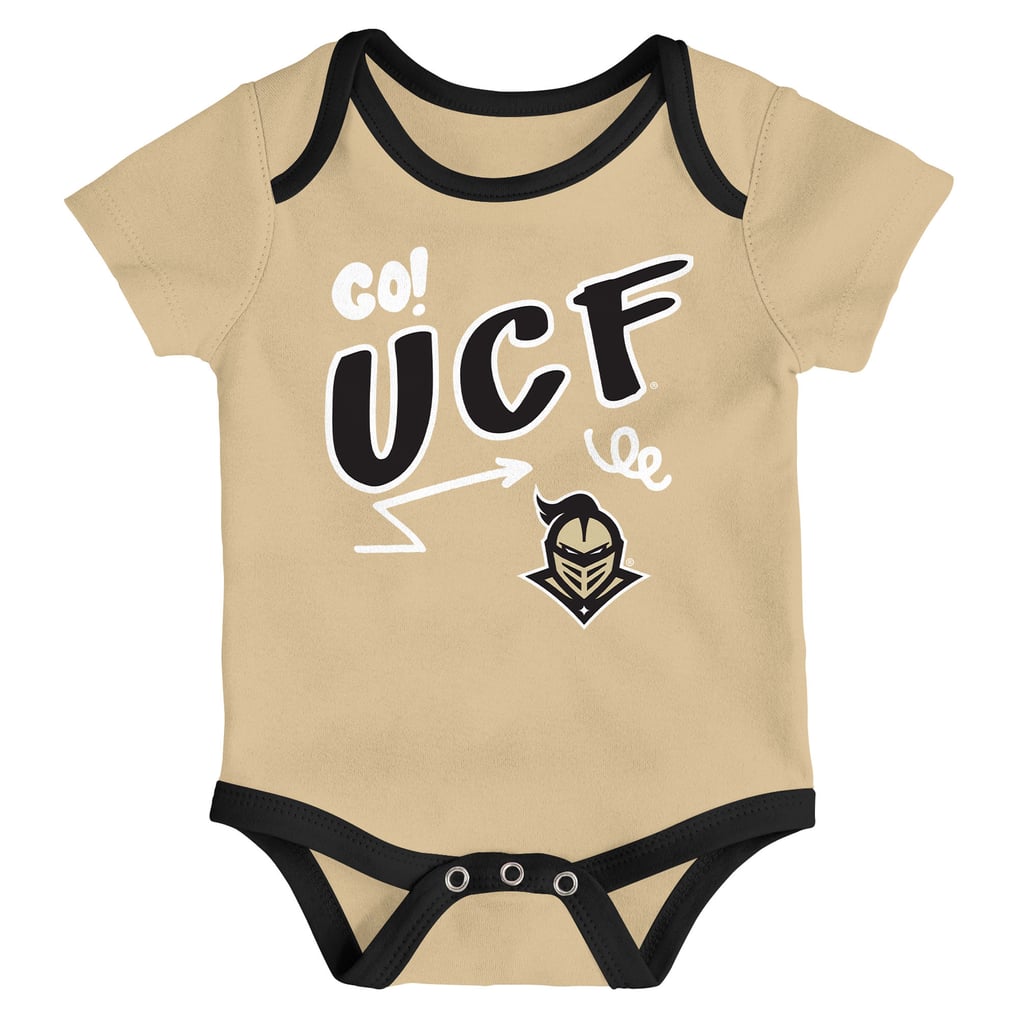 UCF Knights Outerstuff Newborn & Infant Three-Pack All Day Play Bodysuit Set