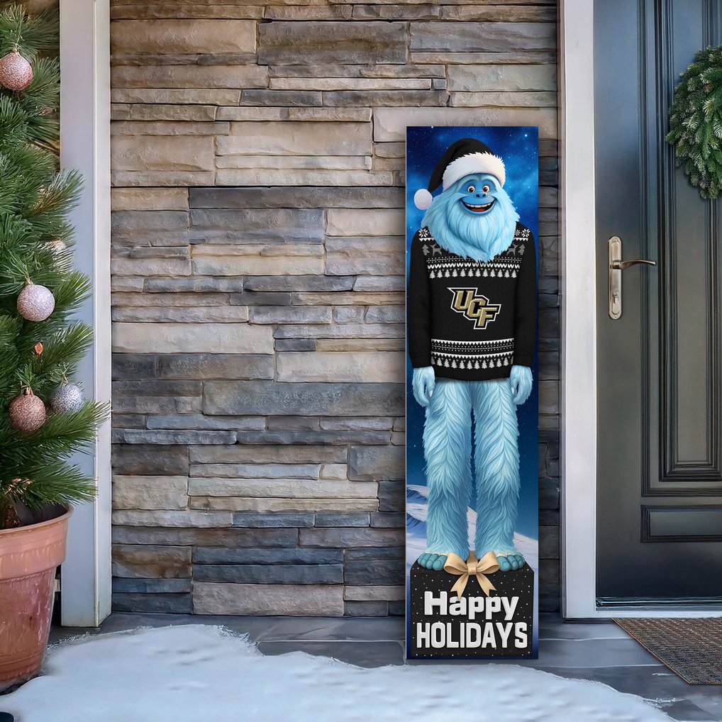 UCF Knights 48" Yeti Christmas Leaner