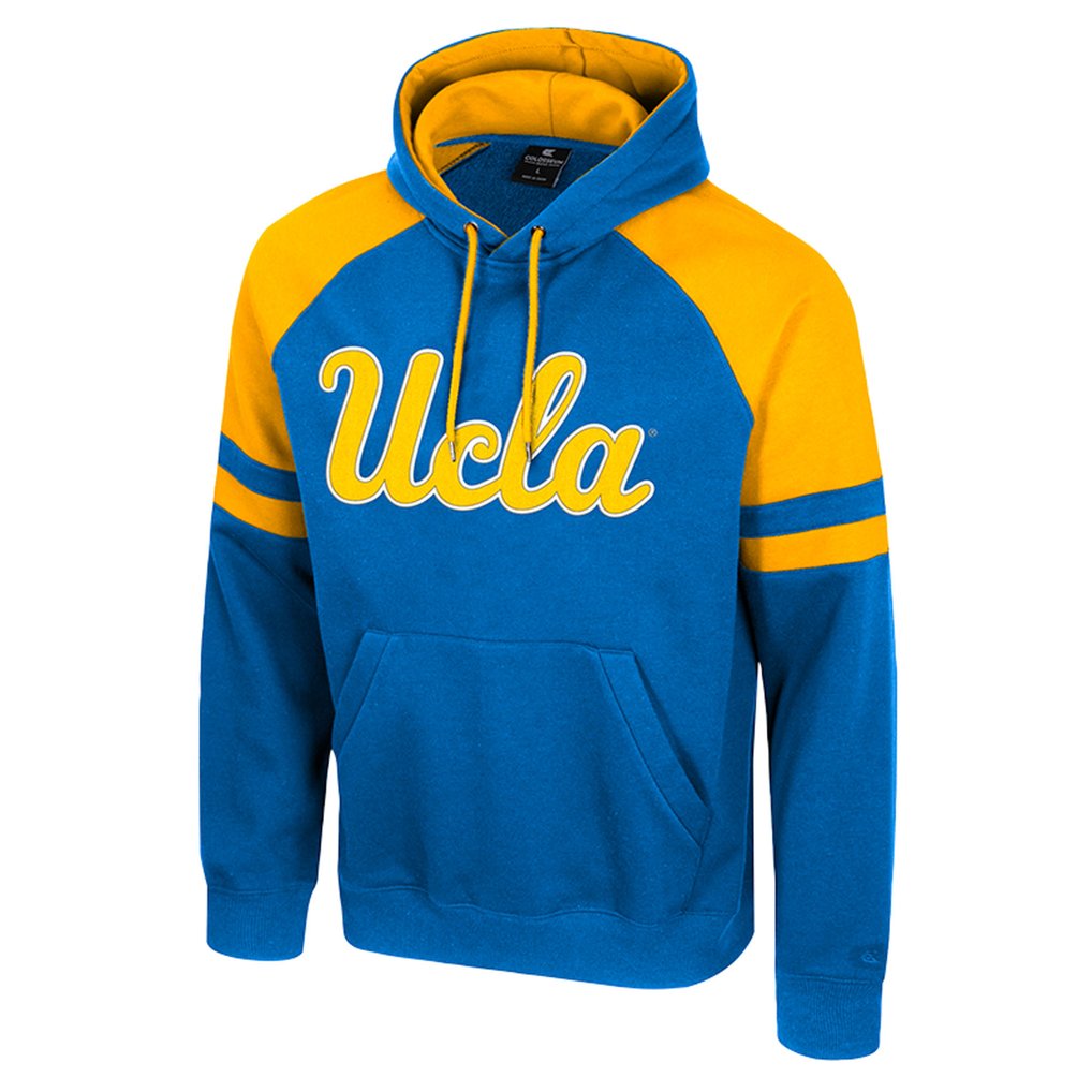  UCLA Bruins Colosseum Todd Raglan Pullover Hoodie - Blue