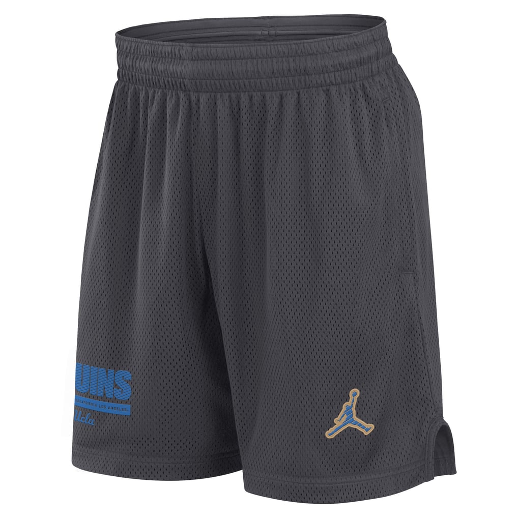 UCLA Bruins Jordan Brand 2024 Sideline Performance Mesh Shorts - Anthracite