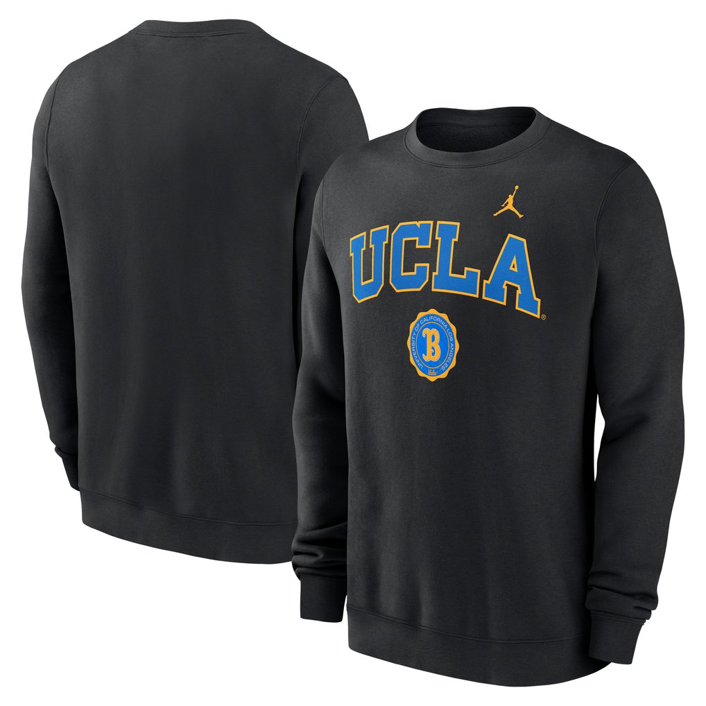 UCLA Bruins Jordan Brand Legacy Classic Pullover Sweatshirt - Black