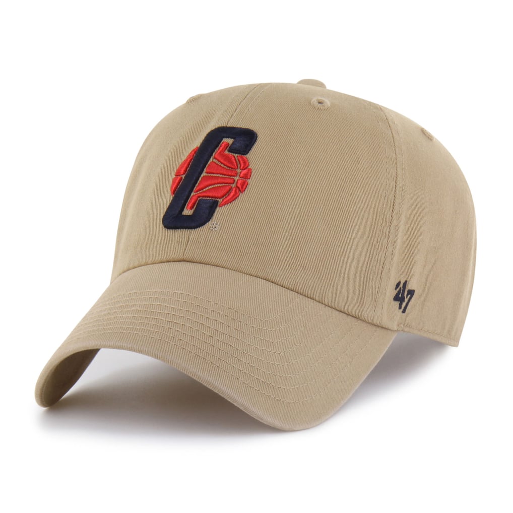  UConn Huskies '47 Clean Up Adjustable Hat - Khaki