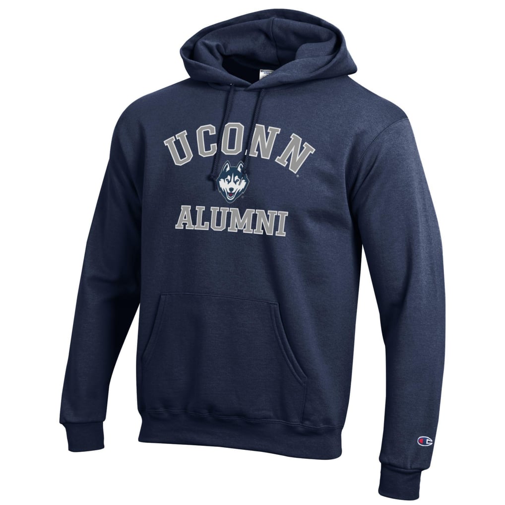  UConn Huskies Champion Alumni Logo Pullover Hoodie - Navy