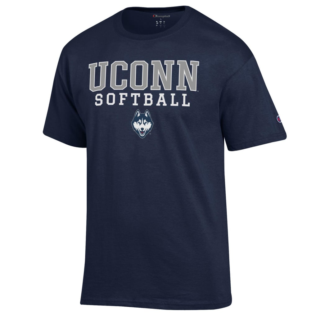  UConn Huskies Champion Softball Stack T-Shirt - Navy