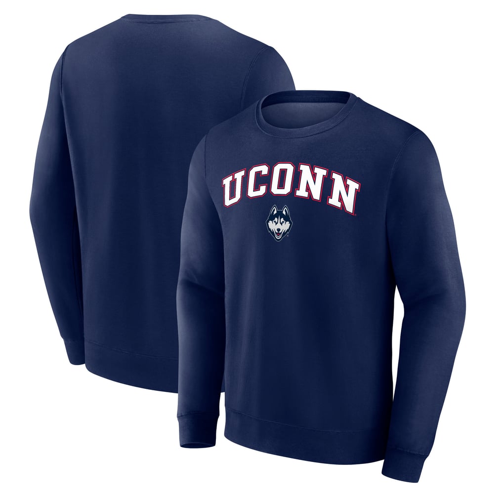  UConn Huskies Campus Fleece Pullover Sweatshirt - Navy