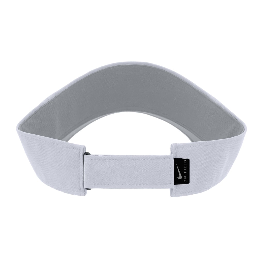 UConn Huskies Nike 2025 On-Field Ace Performance Adjustable Visor - White
