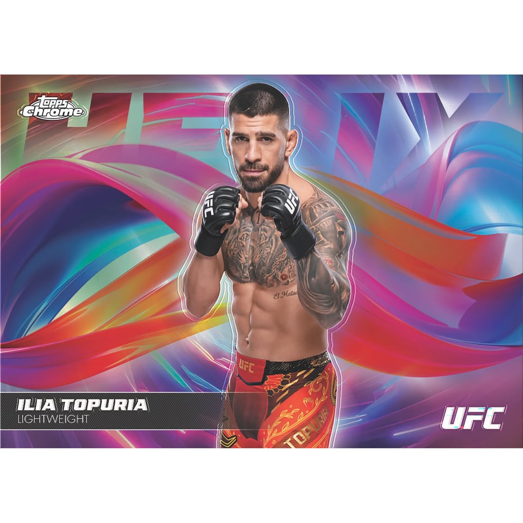 2026 Topps Chrome UFC Factory Sealed Mega Box