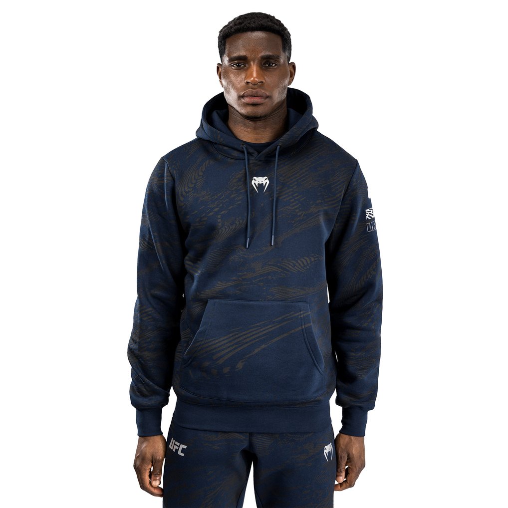 UFC Fusion by Venum Fight Week Pullover Hoodie - Blue