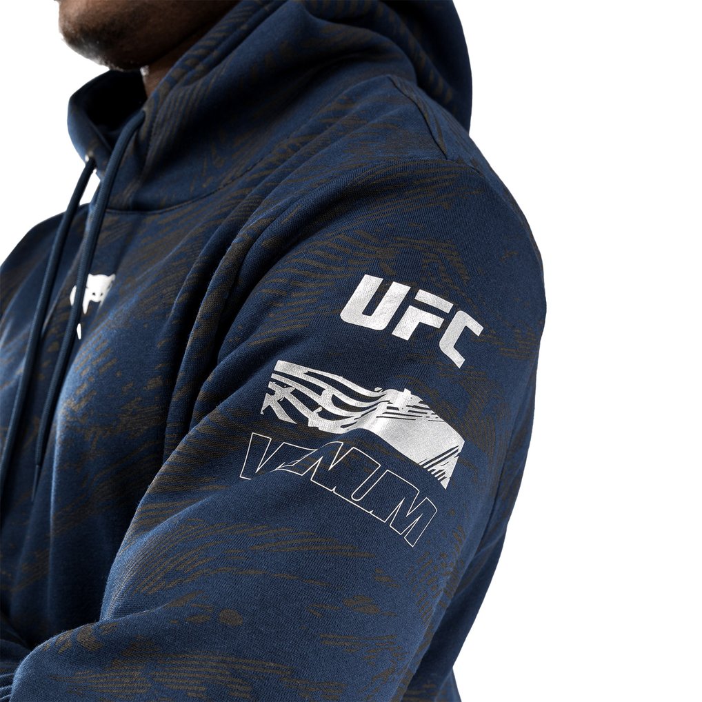 UFC Fusion by Venum Fight Week Pullover Hoodie - Blue
