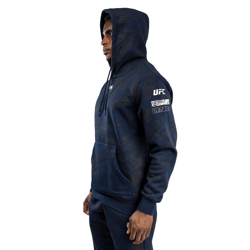 UFC Fusion by Venum Fight Week Pullover Hoodie - Blue