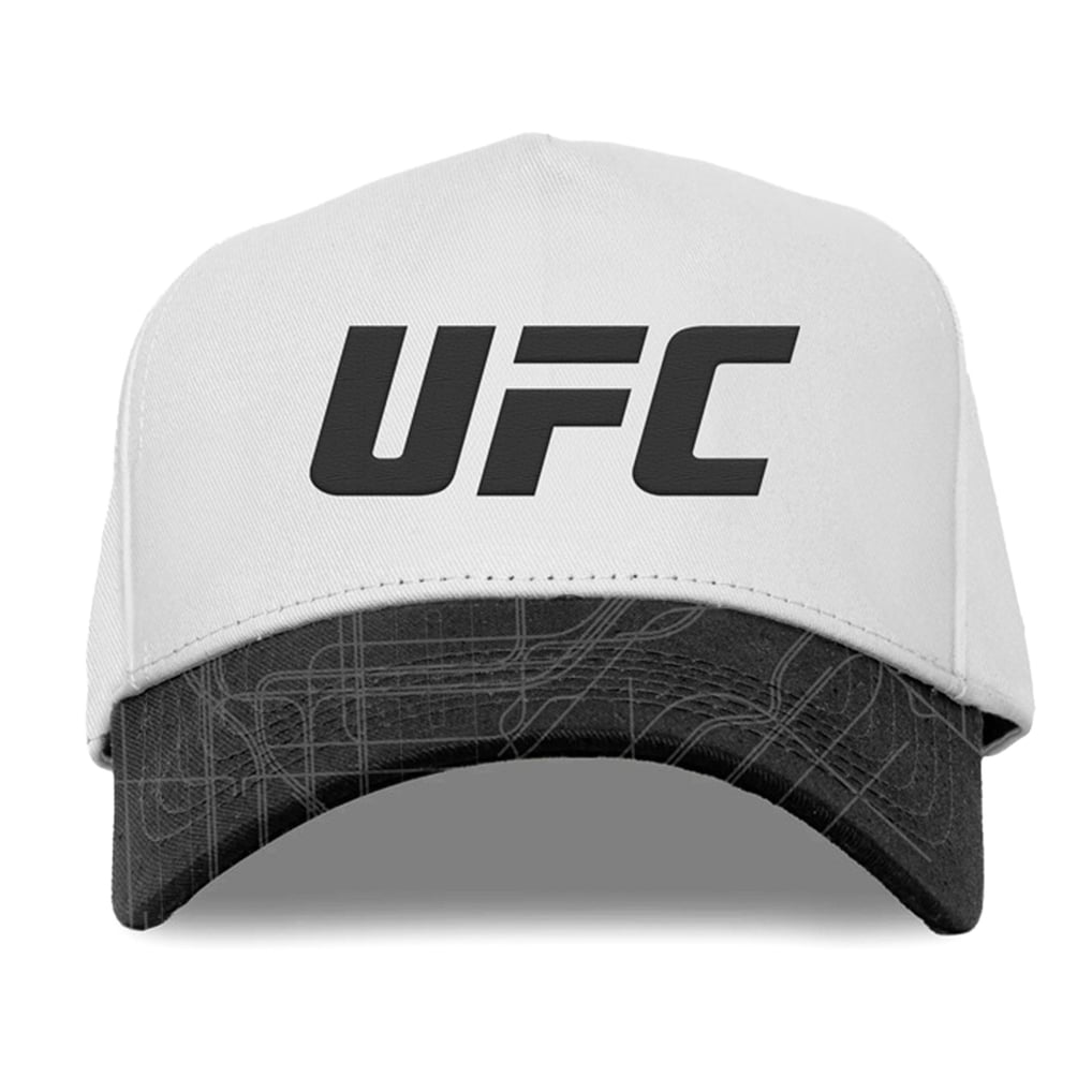 UFC 322 Metro Snapback Hat - White
