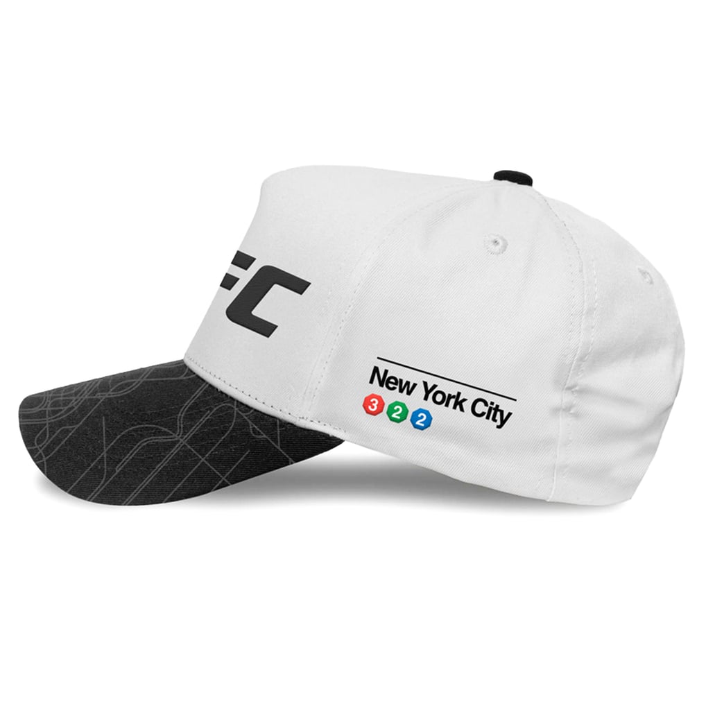 UFC 322 Metro Snapback Hat - White