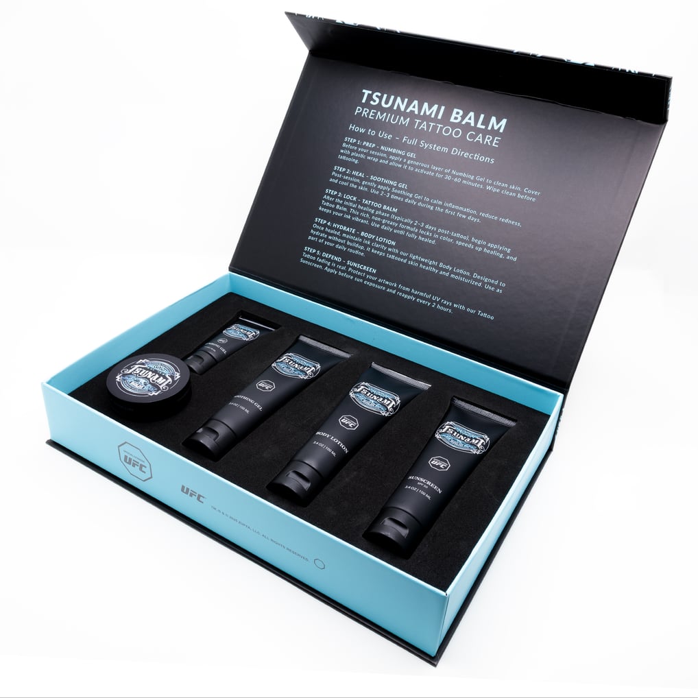 UFC Tsunami Balm Tattoo Care System