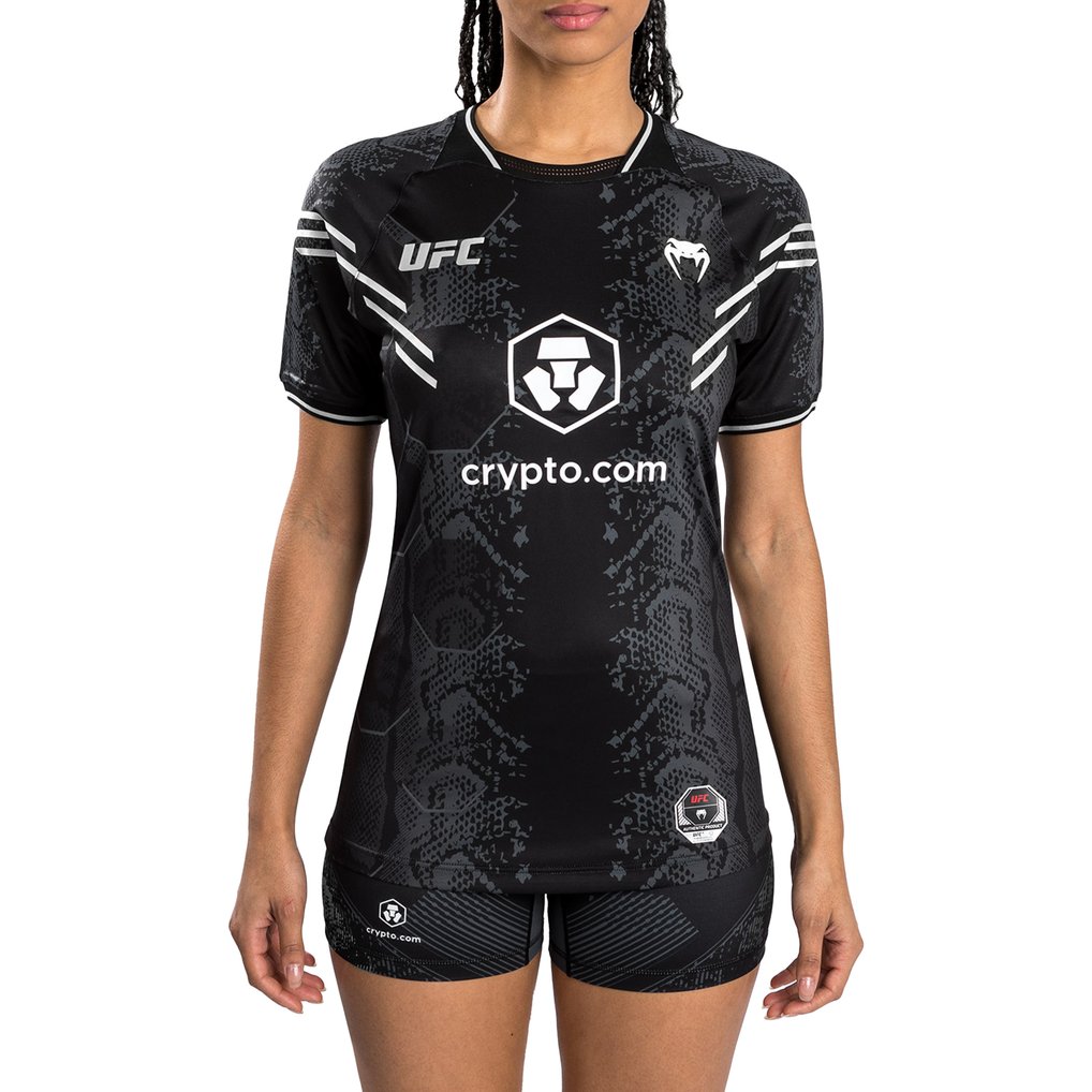  UFC UFC Women's Authentic Fight Night Walkout Jersey - Black