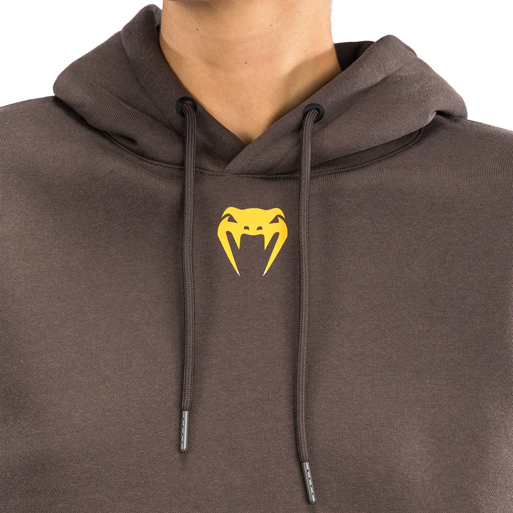 UFC Fusion by Venum Women's Fight Week Plain Pullover Hoodie - Brown