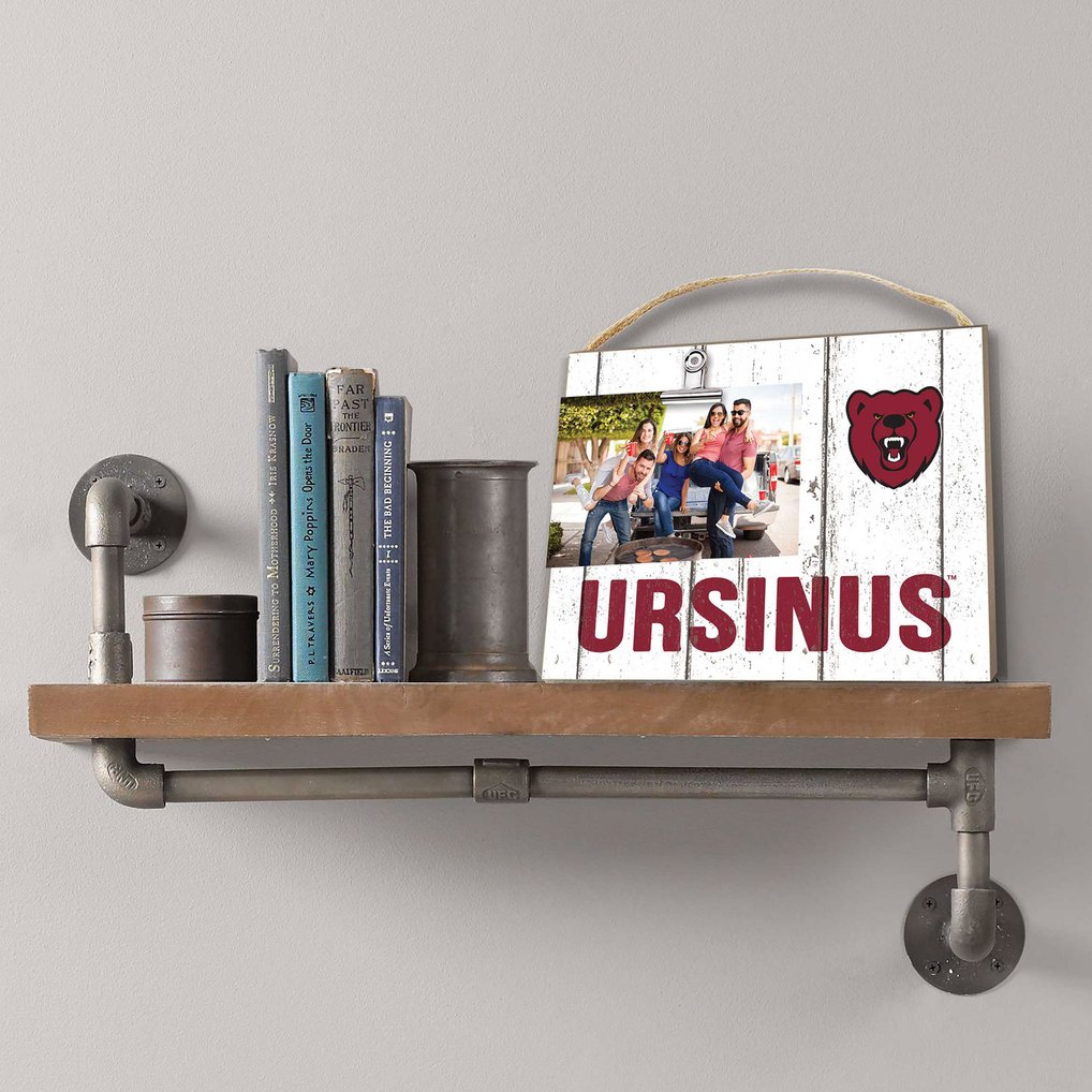 Ursinus Bears 8'' x 10'' Weathered Clip It Frame