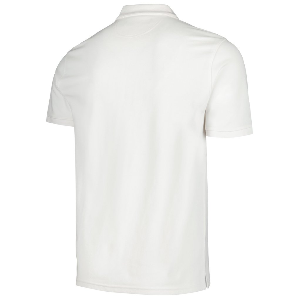 U.S. Adaptive Open MagnaReady Solid Interlock Knit Polo - White