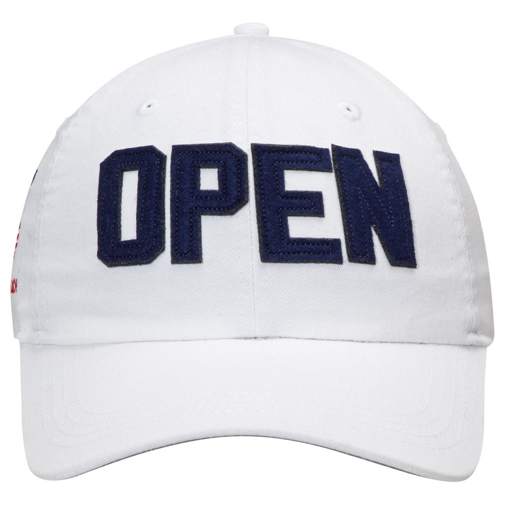 Men's 2019 U.S. Open Ahead White/Navy Airport Code Adjustable Hat