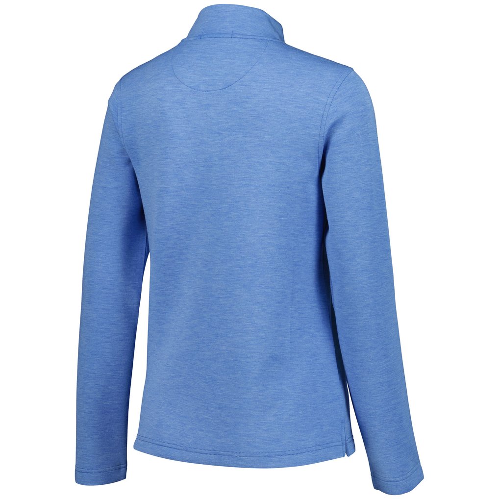 Women's 2026 U.S. Open Championship Collection by USGA Light Blue Spring Tri-Blend Half-Zip Pullover