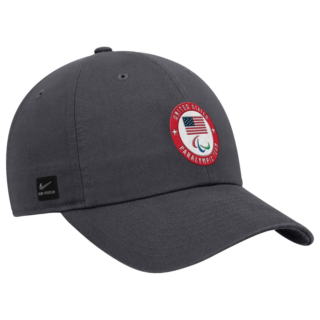 U.S. Paralympics Nike Crest Logo Club Adjustable Hat - Anthracite