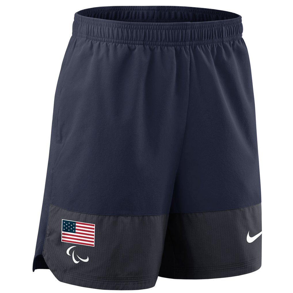  U.S. Paralympics Nike Woven Performance Shorts - Navy