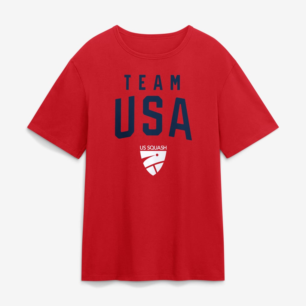 Team USA Summer Games Squash T-Shirt - Red